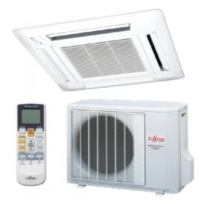 Инверторный компактный кассетный кондиционер Fujitsu AUYG12LVLB / AOYG12LALL