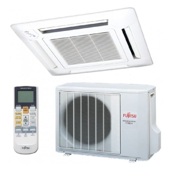 Инверторный компактный кассетный кондиционер Fujitsu AUYG12LVLB / AOYG12LALL